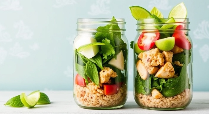 Mason Jar Salad